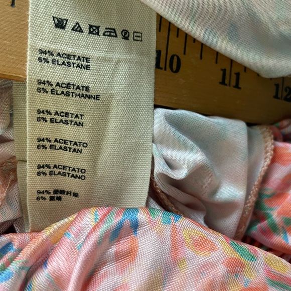 Free people vintage backless midi dress in multi Color - Picture 12 of 15